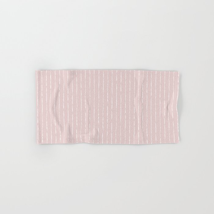 Lines II (Light Pink) Bath Towel Gallery Image 1