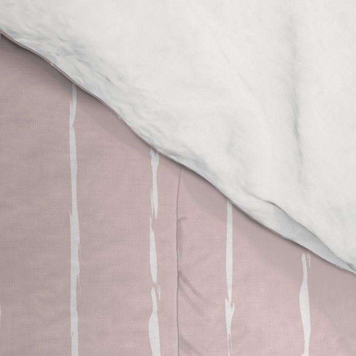 Lines II (Light Pink) Comforter Gallery Image 4