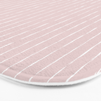 Lines II (Light Pink) Bath Mat Gallery Image 3