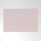 Lines II (Light Pink) Welcome Mat Gallery Image 1