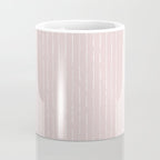 Lines II (Light Pink) Coffee Mug Gallery Image 4