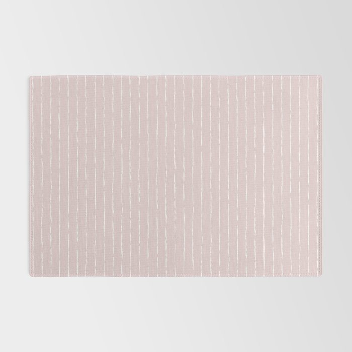 Lines II (Light Pink) Rug Gallery Image 2