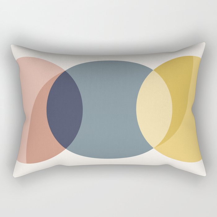Geometric Harmony XI Rectangular Pillow Gallery Image 2