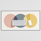Geometric Harmony XI Desk Mat Gallery Image 1