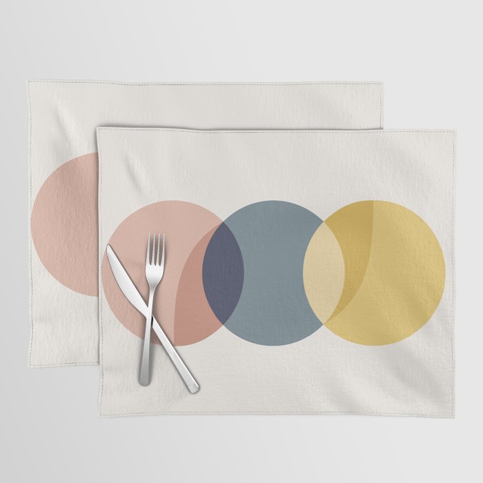 Geometric Harmony XI Placemat Gallery Image 1