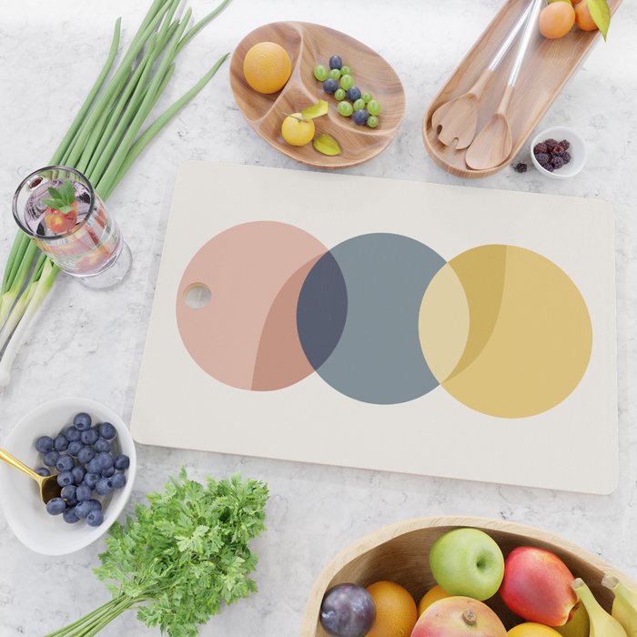 Geometric Harmony XI Cutting Board Gallery Image 2