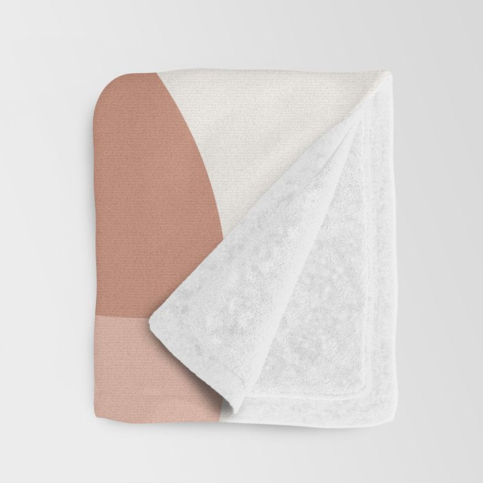 Geometric Harmony XI Throw Blanket Gallery Image 3