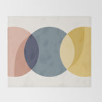 Geometric Harmony XI Throw Blanket Gallery Image 2