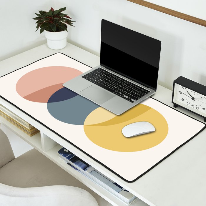 Geometric Harmony XI Desk Mat Gallery Image 2
