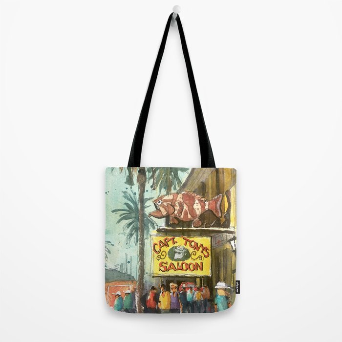 Captain Tony's, Key West Tote Bag Gallery Image 2