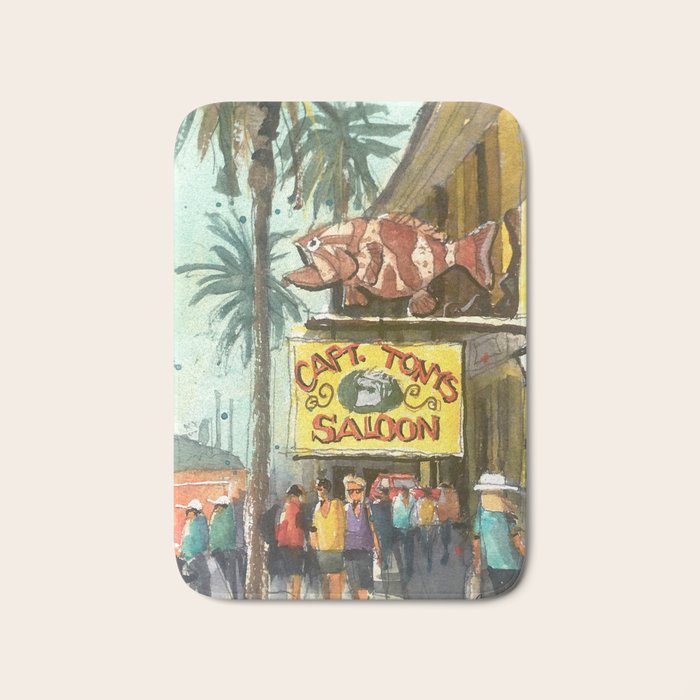 Captain Tony's, Key West Bath Mat Gallery Image 1