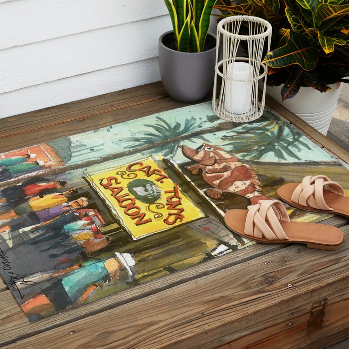 Captain Tony's, Key West Outdoor Rug Gallery Image 2