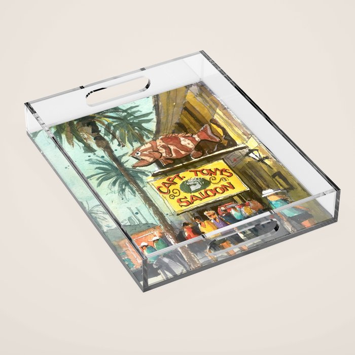 Captain Tony's, Key West Acrylic Tray Gallery Image 1