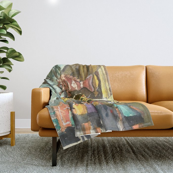 Captain Tony's, Key West Throw Blanket Gallery Image 1