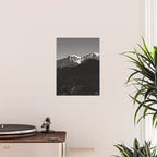 Longs Peak in Black-and-White Poster Gallery Image 2