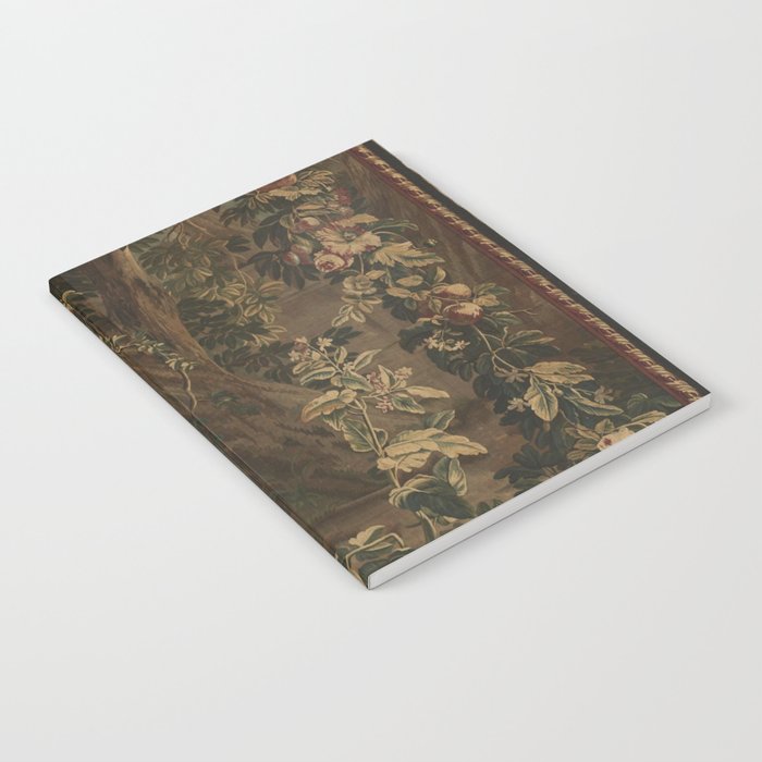 Antique 18th Century Cherub Rose Garden Tapestry Notebook Gallery Image 2