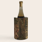 Antique 18th Century Cherub Rose Garden Tapestry Wine Chiller Gallery Image 1