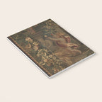 Antique 18th Century Cherub Rose Garden Tapestry Notebook Gallery Image 3
