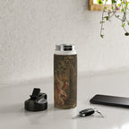 Antique 18th Century Cherub Rose Garden Tapestry Water Bottle Gallery Image 4