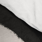 Abstract Brush Strokes: Black & White Comforter Gallery Image 4
