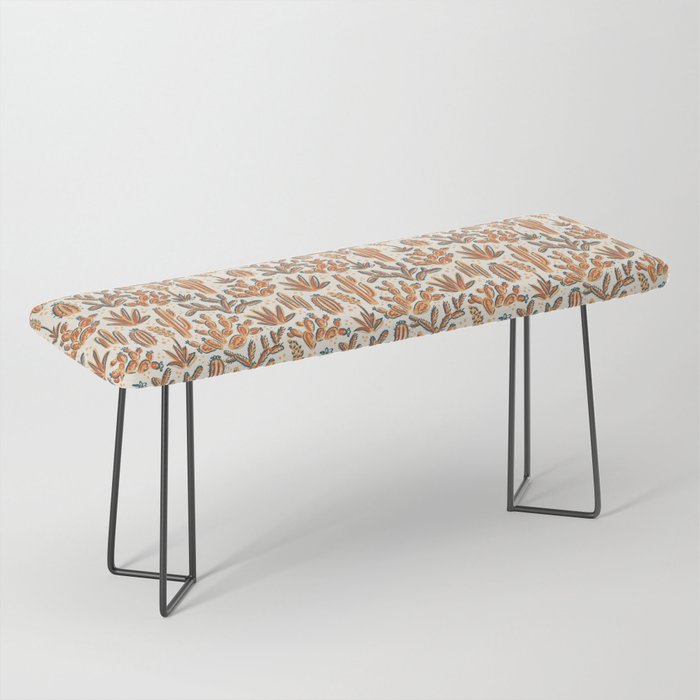 Cactus Desert - vintage primary  Bench Gallery Image 1