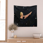 Space Bath Wall Tapestry Gallery Image 2