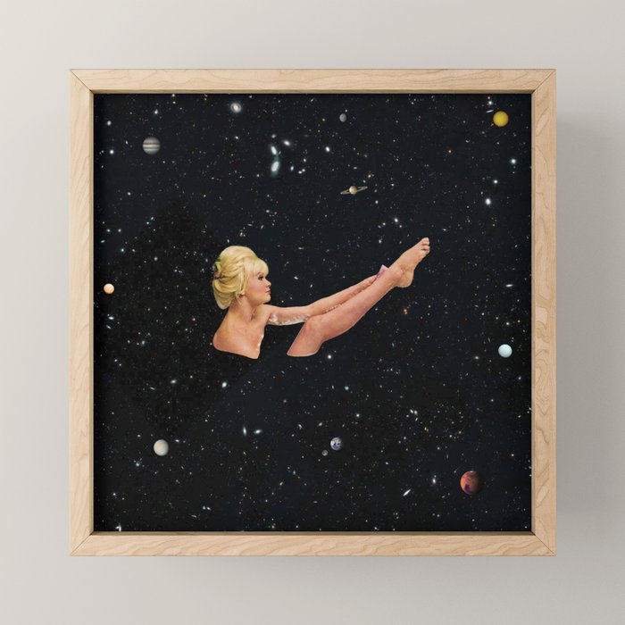 Space Bath Mini Art Print Gallery Image 1