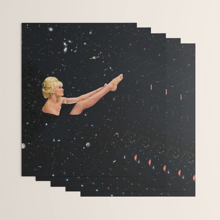 Space Bath Wrapping Paper Gallery Image 3