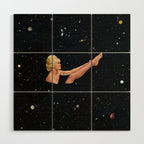 Space Bath Wood Wall Art Gallery Image 1