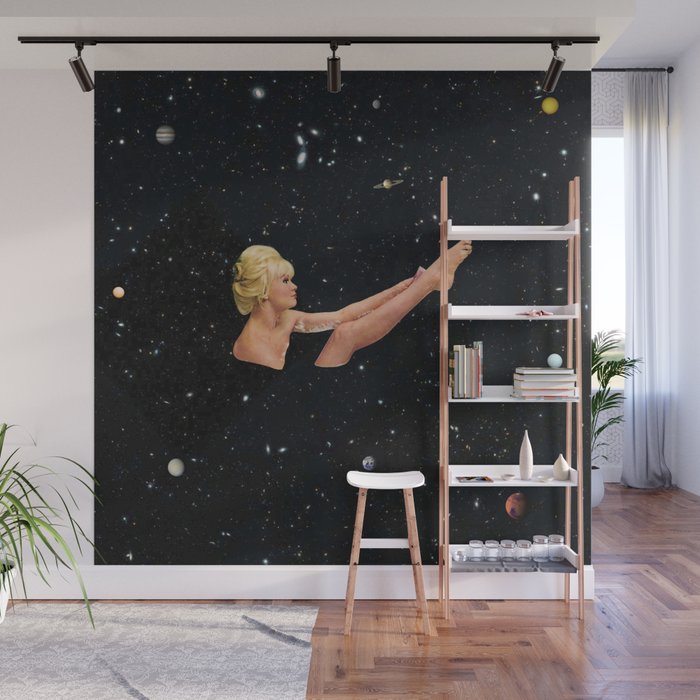 Space Bath Wall Mural Gallery Image 1