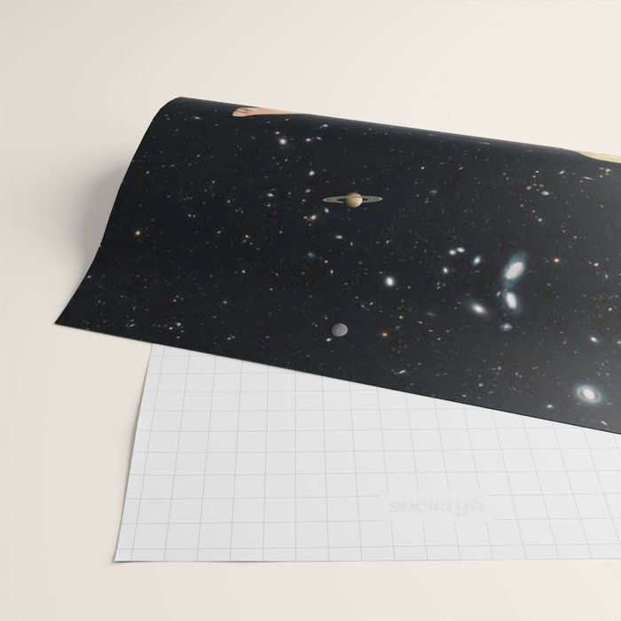 Space Bath Wrapping Paper Gallery Image 2
