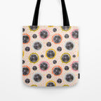 Disco Ball Collage Print Tote Bag Gallery Image 1