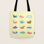 Sea slug Tote Bag Gallery Image 1