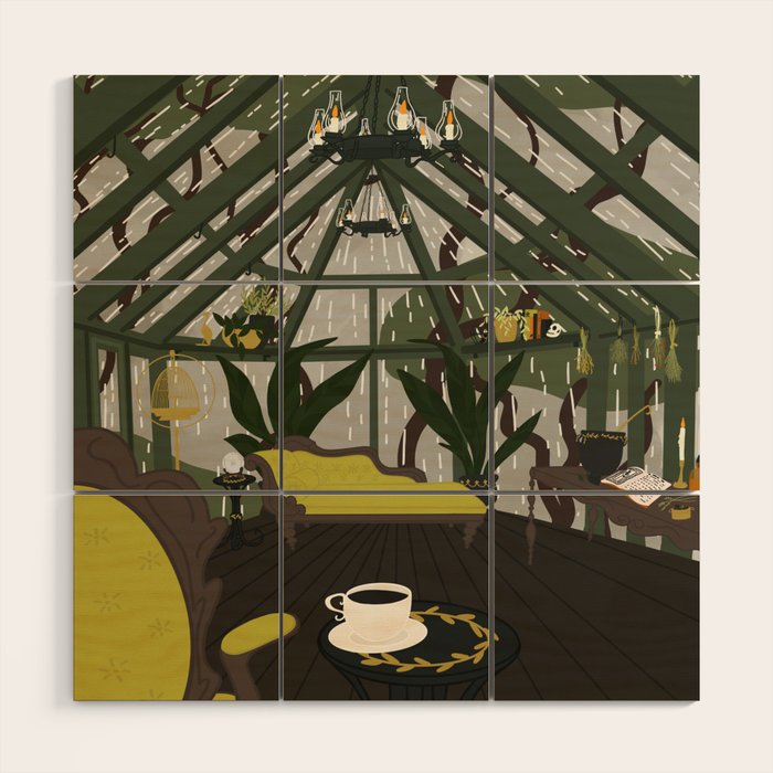 Haunted Interiors: Conservatory  Wood Wall Art Gallery Image 1