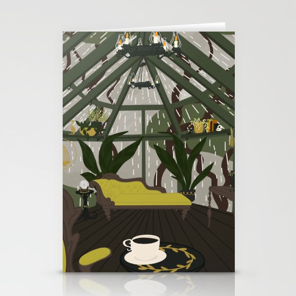 Haunted Interiors: Conservatory  Stationery Card Gallery Image 2