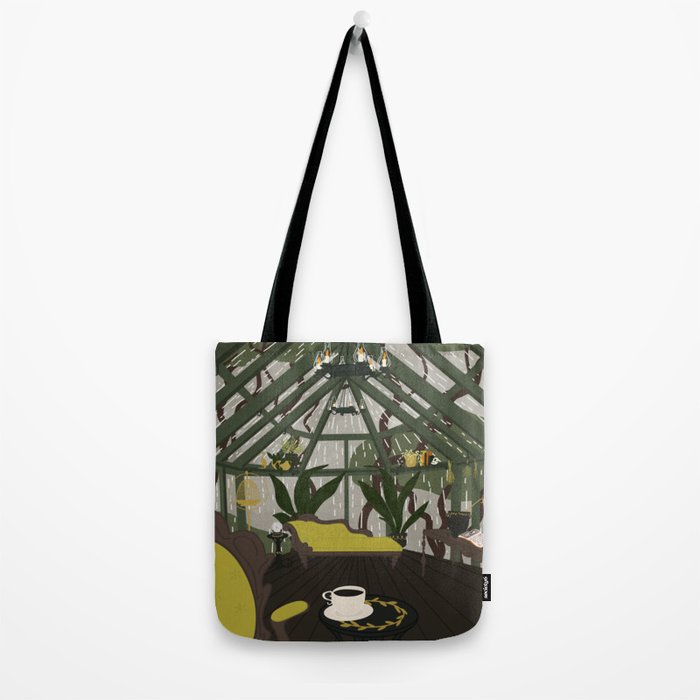 Haunted Interiors: Conservatory  Tote Bag Gallery Image 2