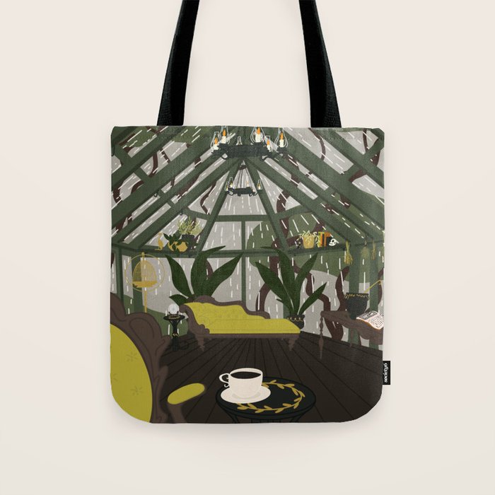 Haunted Interiors: Conservatory  Tote Bag Gallery Image 1