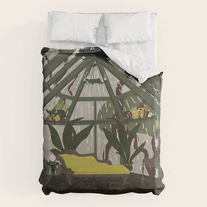 Haunted Interiors: Conservatory  Duvet Cover Gallery Image 6