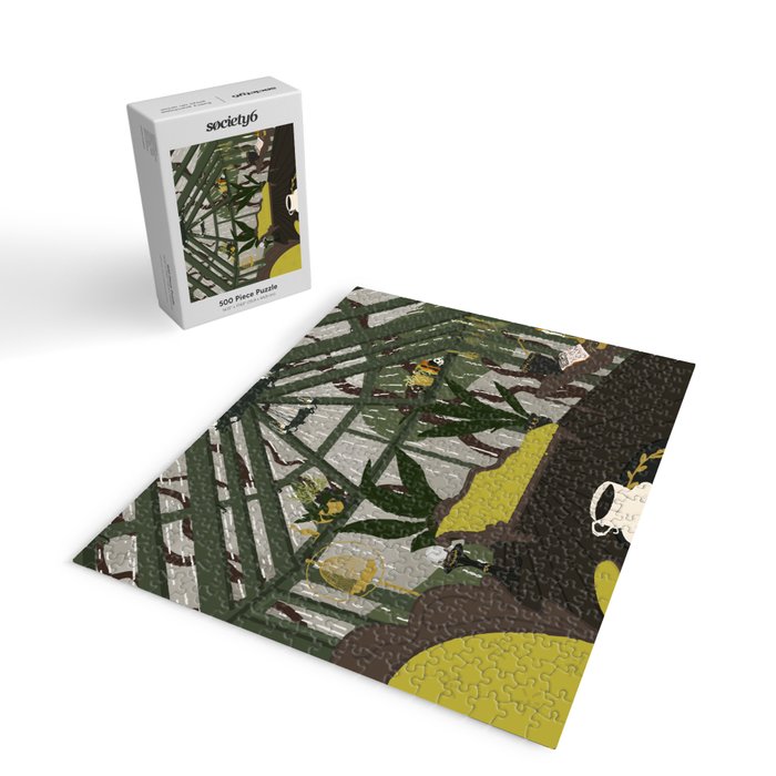 Haunted Interiors: Conservatory  Jigsaw Puzzle Gallery Image 2