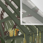 Haunted Interiors: Conservatory  Wall Tapestry Gallery Image 3