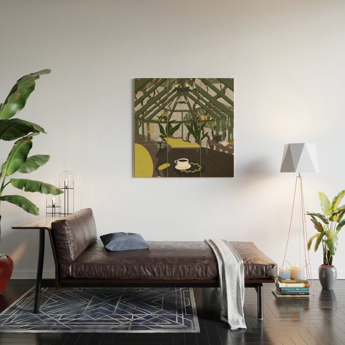 Haunted Interiors: Conservatory  Wood Wall Art Gallery Image 2