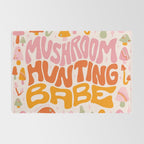 Mushroom Hunting Babe Rug Gallery Image 2