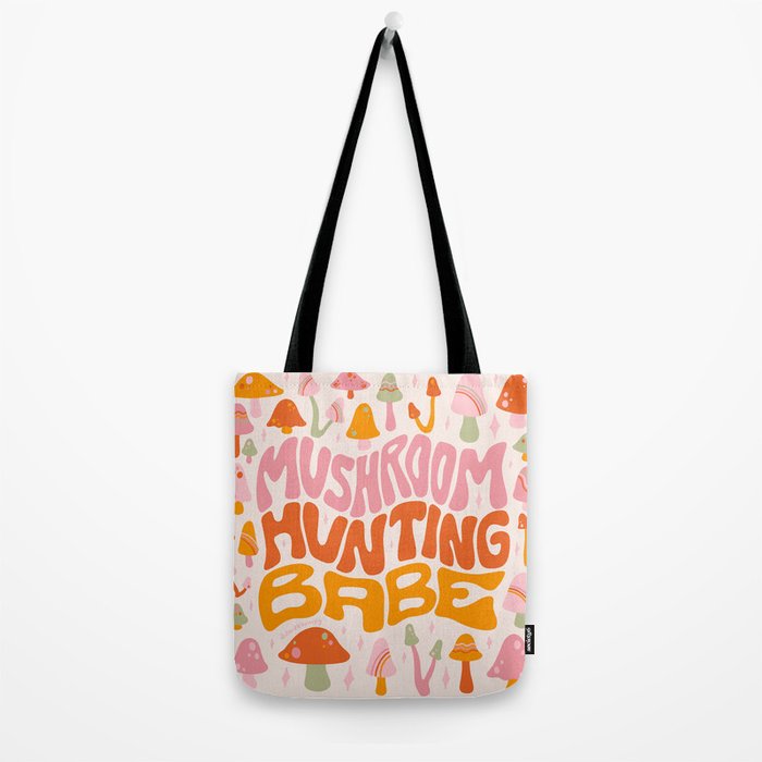 Mushroom Hunting Babe Tote Bag Gallery Image 2
