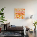 Mushroom Hunting Babe Wood Wall Art Gallery Image 2