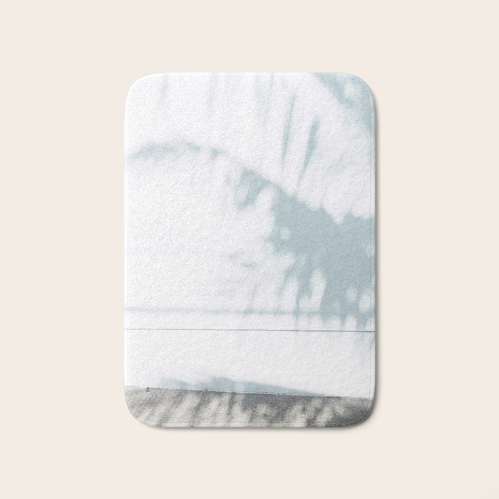 palm shadow Bath Mat Gallery Image 1