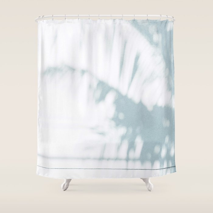 palm shadow Shower Curtain Gallery Image 1