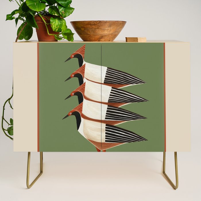 Four Birds I Credenza Gallery Image 1