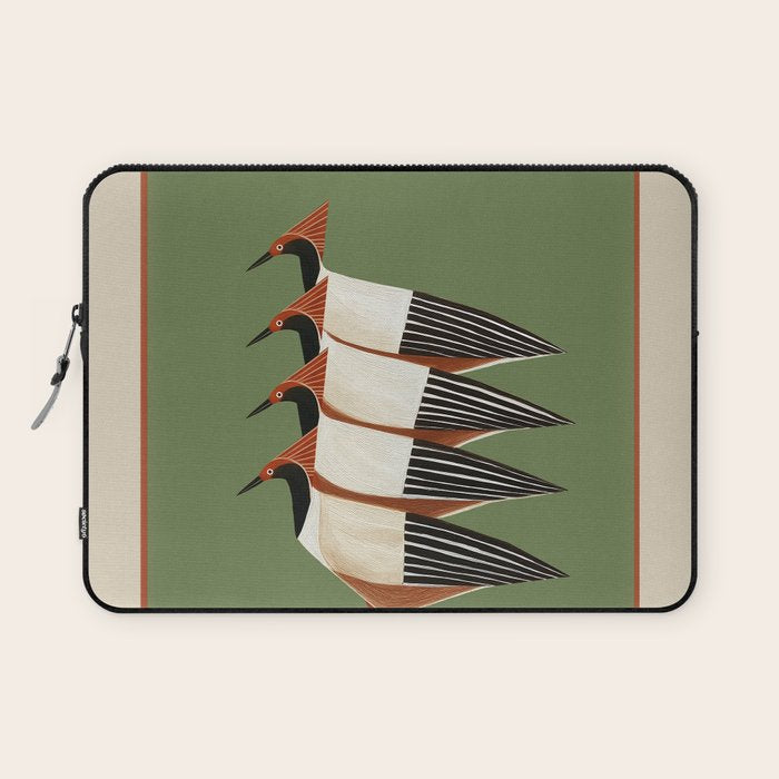 Four Birds I Laptop Sleeve Gallery Image 1