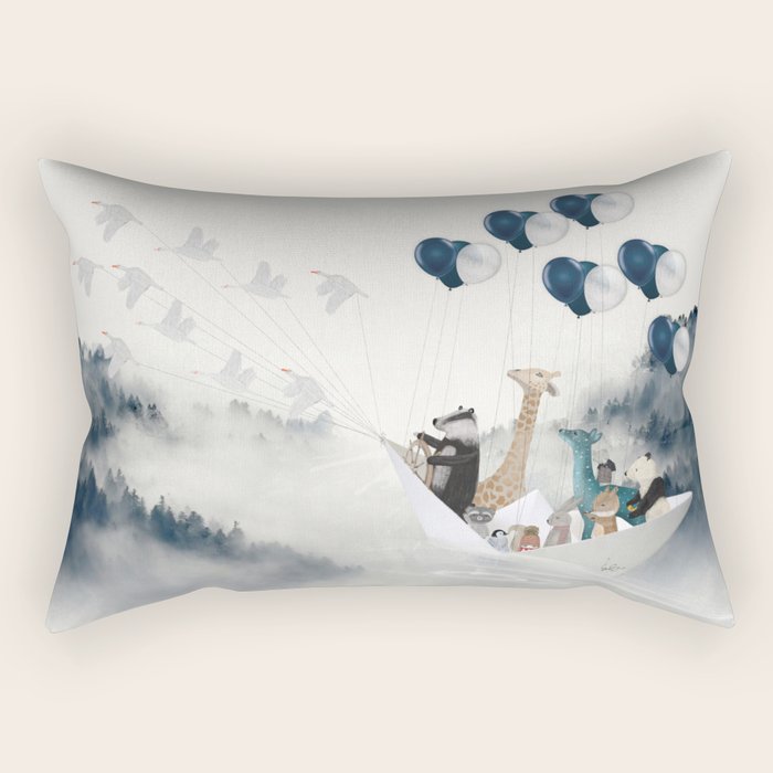 a magical journey Rectangular Pillow
