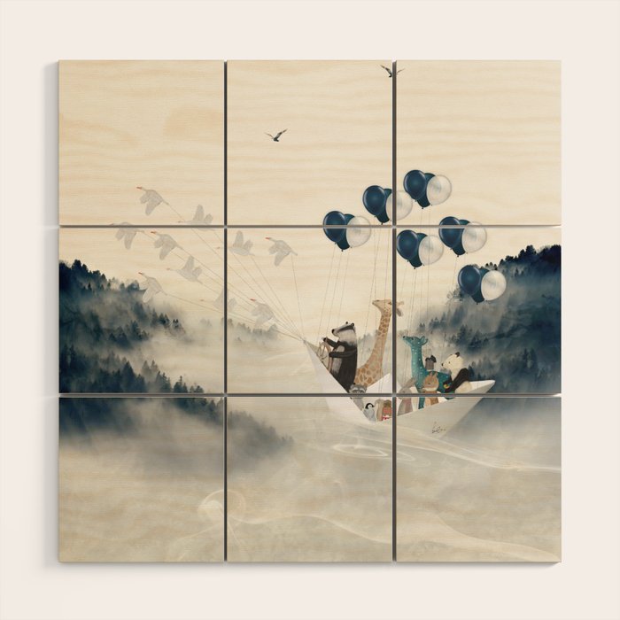 a magical journey Wood Wall Art Gallery Image 1